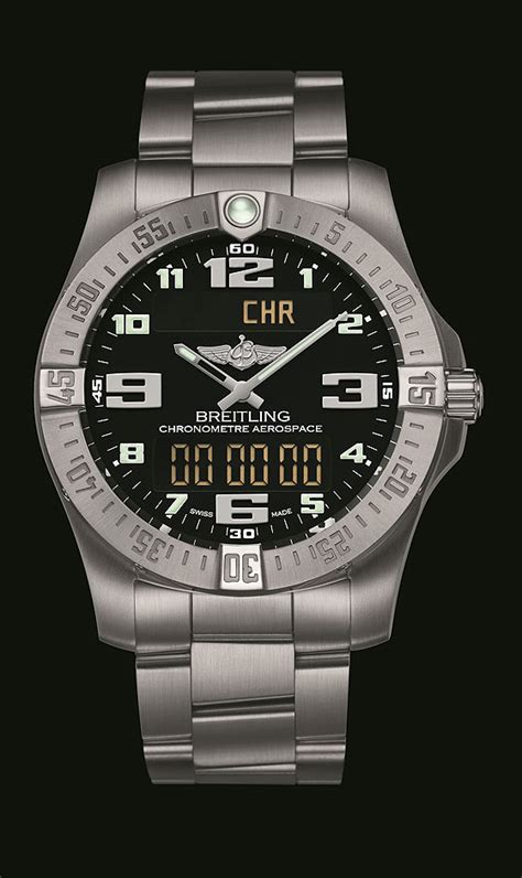 breitling electronic watch manual